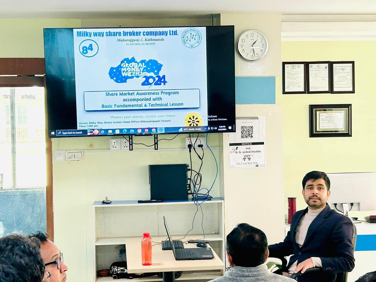 Successfully conducted financial literacy program on Global Money Week 2024